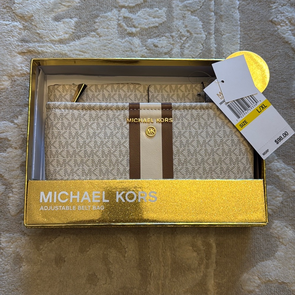 Michael Kors adjustable belt bag